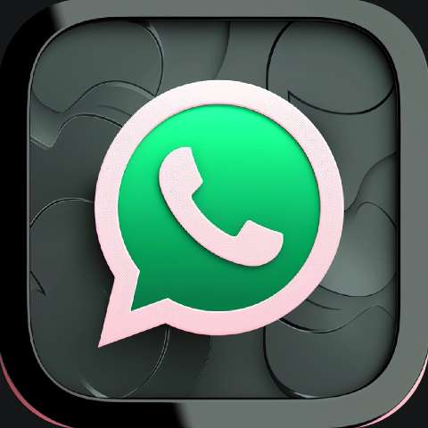 Preview for Whatsapp-icon-smartphone-whatsapp-app-template-2e7de