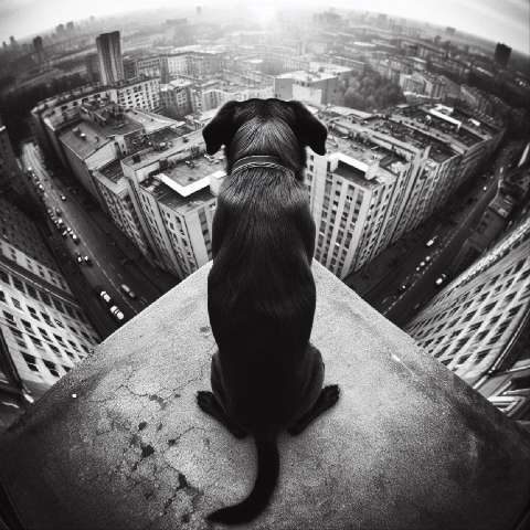 Preview for Dog-overlooking-city-aiold-template-5dec5