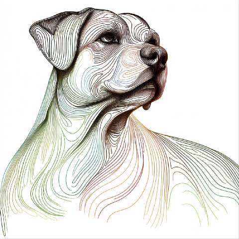 Preview for Line-art-dog-portrait-aiold-template-3e147