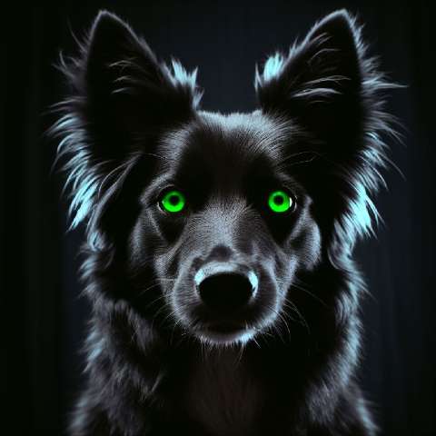 Preview for Black-dog-green-eyes-aiold-template-d978d