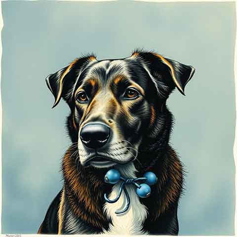 Preview for Dog-with-blue-bow-aiold-template-8bb08