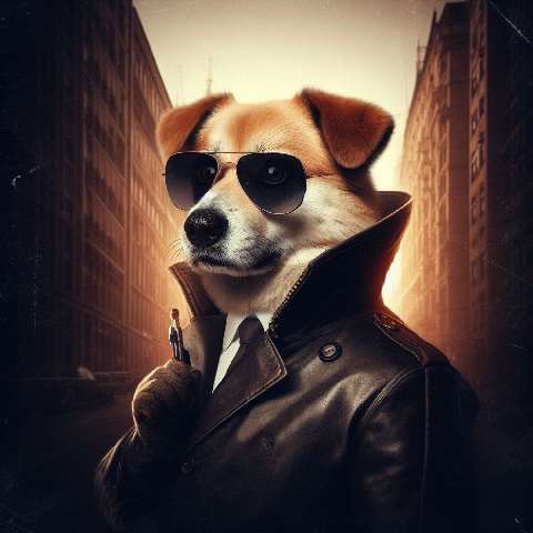 Preview for Cool-dog-sunglasses-aifashion-template-86538