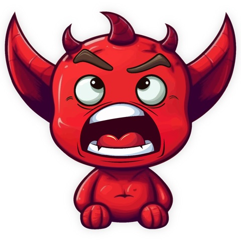 Preview for Cute-red-devil-cartoon-emoji-creatures-template-515c5