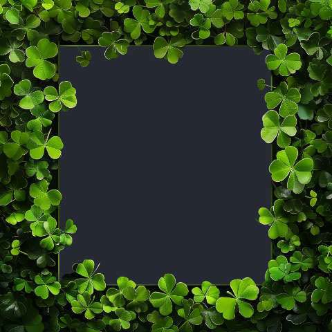 Preview for Clover-frame-design-st-patricks-template-8b90c