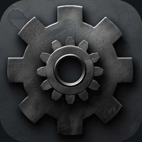 Preview for Mechanical-gear-icon-settings-app-template-39a2c