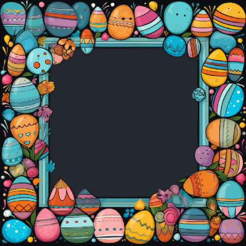 Preview for Easter-egg-frame-design-easter-frame-template-aa20d