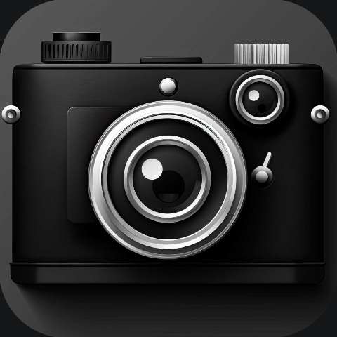 Preview for Vintage-camera-illustration-camera-app-template-ecb45