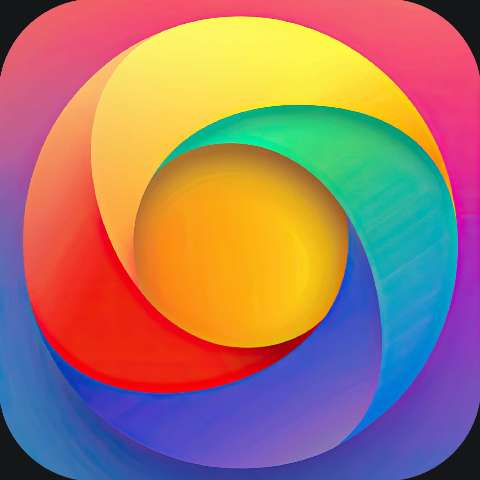 Preview for Vibrant-swirling-shapes-design-colorful-app-template-f3dcd