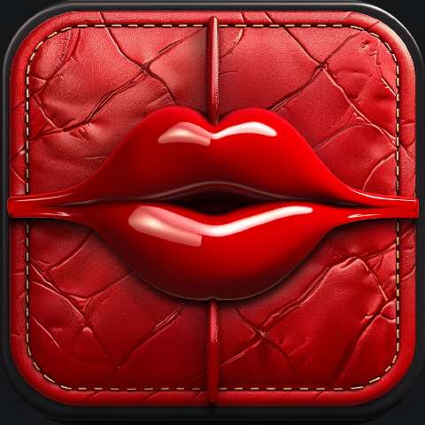 Preview for Red-lips-icon-design-chanel-template-3e48d