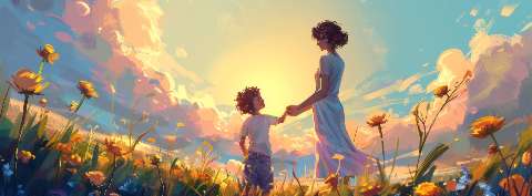 Preview for Mother-child-field-mothers-day-template-67b17