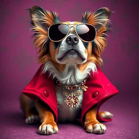 Preview for Stylish-dog-red-jacket-aiold-template-66cfb