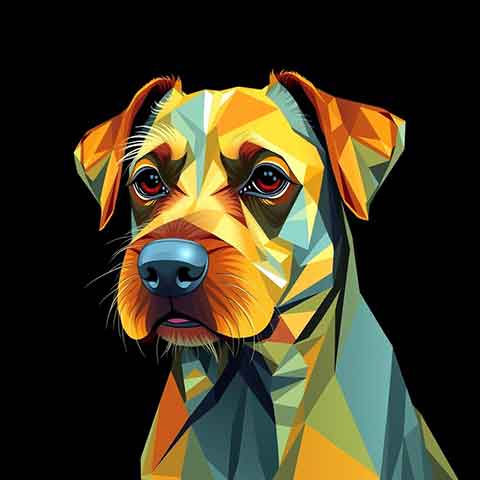 Preview for Geometric-dog-illustration-aiold-template-e6af7