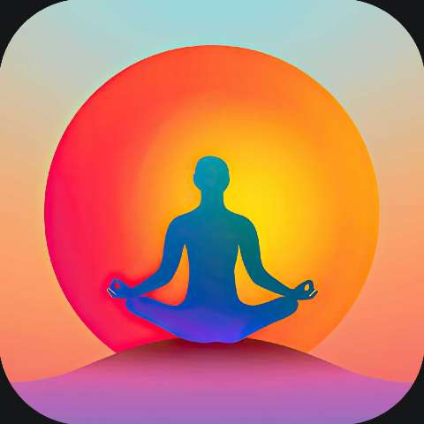 Preview for Meditation-icon-design-colorful-app-template-6a5ca