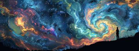 Preview for Cosmic-dreamscape-galaxy-astrophotography-cover-template-67a10