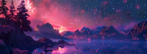 Preview for Serene-mountain-landscape-under-starry-sky-astrophotography-cove-78ce4