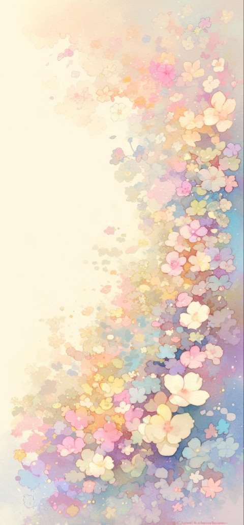 Preview for Pastel-floral-background-easter-phone-template-fb176