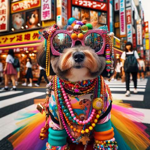 Preview for Colorful-dog-tokyo-street-fashion-aiold-template-8310c