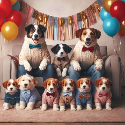 Preview for Dogs-celebrating-birthday-aiold-template-f0118