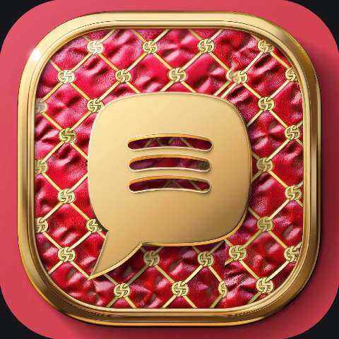 Preview for Luxury-speech-bubble-icon-chat-app-template-48994