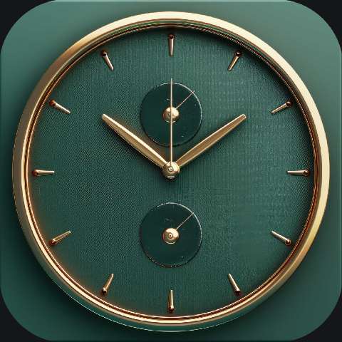 Preview for Luxury-green-watch-gold-accents-gucci-app-template-afef6