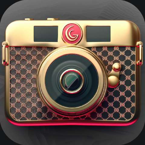Preview for Luxury-camera-design-gucci-app-template-6558e