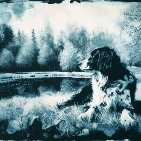 Preview for Serene-dog-by-lake-aiold-template-6bbc4