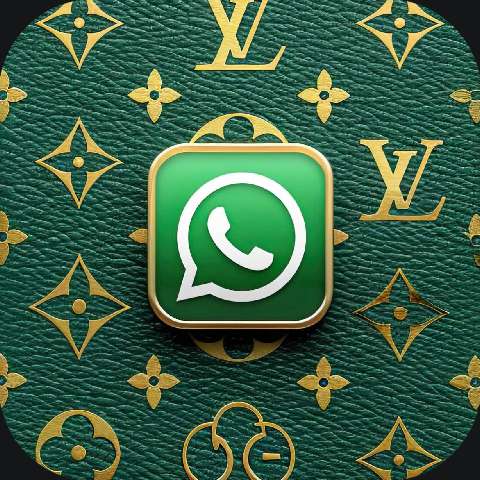 Preview for Whatsapp-louis-vuitton-luxury-icon-whatsapp-app-template-dff0c