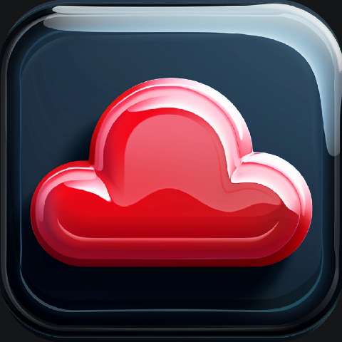 Preview for Cloud-storage-icon-design-cloud-app-template-131d9