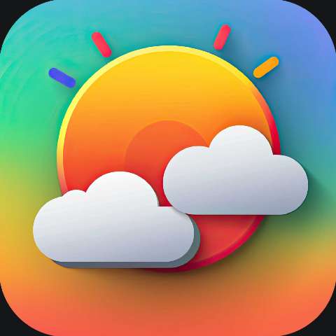 Preview for Weather-app-icon-design-colorful-app-template-88526