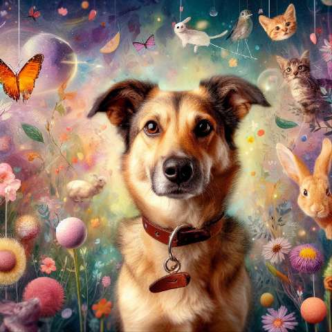 Preview for Whimsical-dog-portrait-aiold-template-ddf17