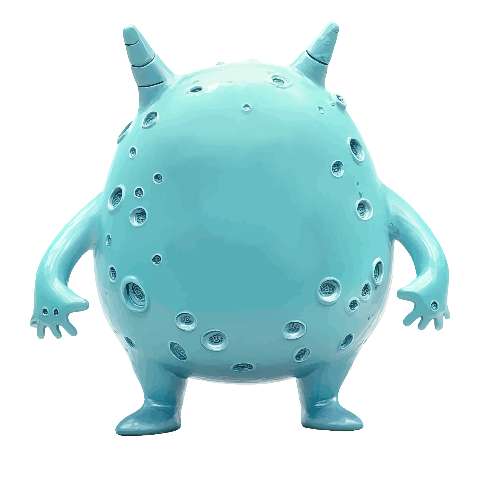 Preview for Ceramic-monster-figurine-ugly-monster-template-bb11e