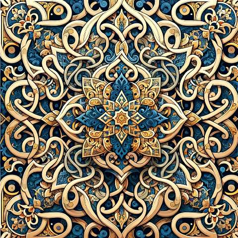 Preview for Islamic-pattern-design-aiold-template-46b8a