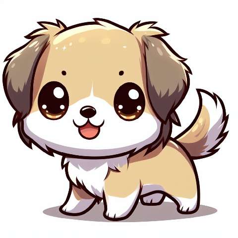 Preview for Cartoon-puppy-illustration-aiold-template-99df5