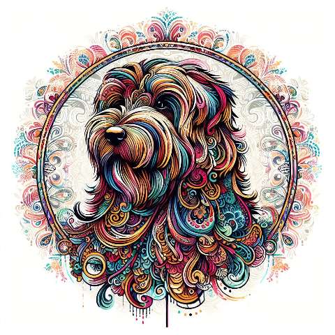 Preview for Colorful-dog-illustration-art-aiold-template-d236d