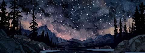 Preview for Starry-night-mountain-landscape-astrophotography-cover-template-fd63c