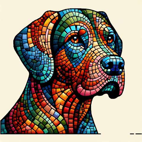Preview for Mosaic-dog-art-aiold-template-b7c2c