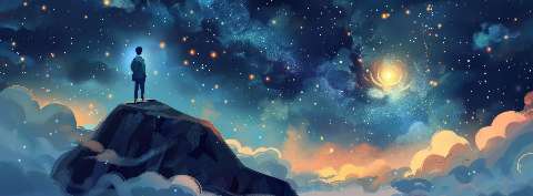 Preview for Starry-night-mountain-peak-astrophotography-cover-template-8d2f9