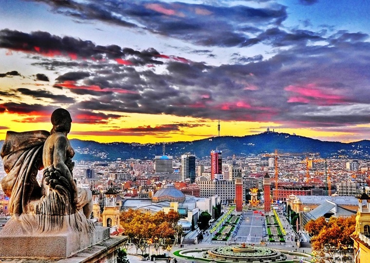 cheap places to travel - spain
