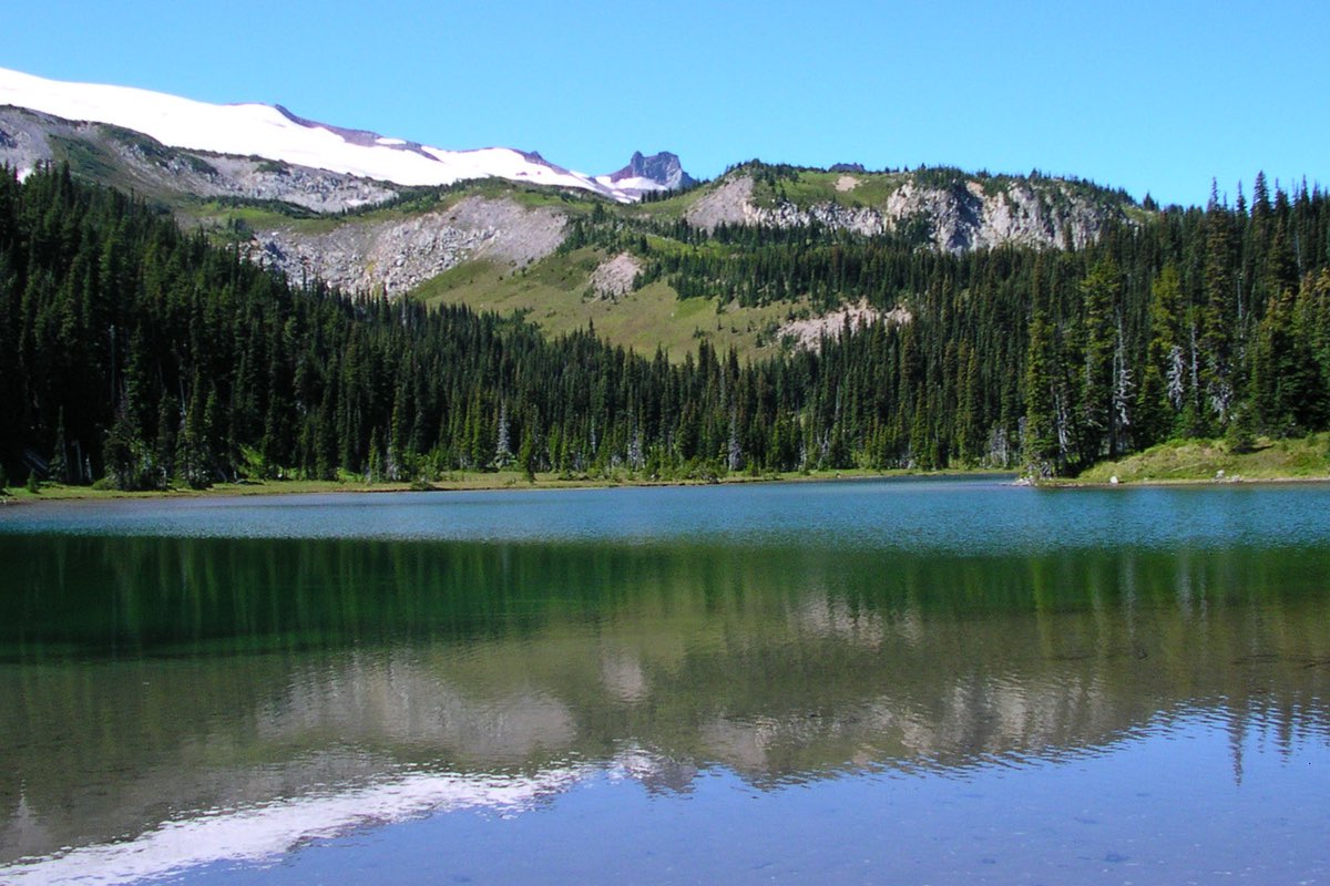 Mystic Lake via Sunrise Trail Mount Rainier