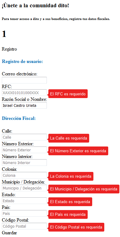 Registro para obtener el comprobante fiscal por las comisiones que cobra Paypal.