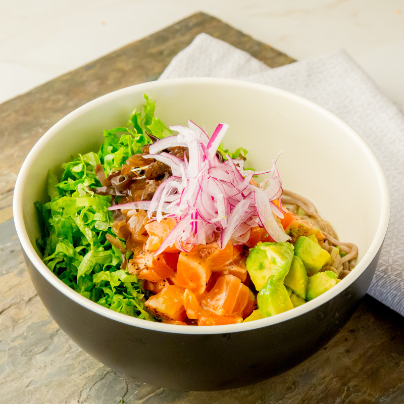 Salmon Noodle Bowl