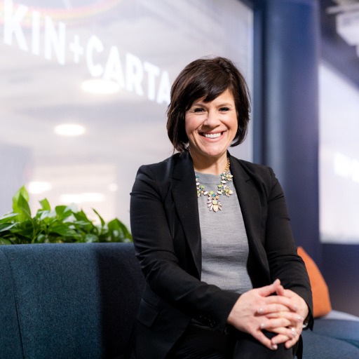 Kelly Manthey Kin + Carta's CEO