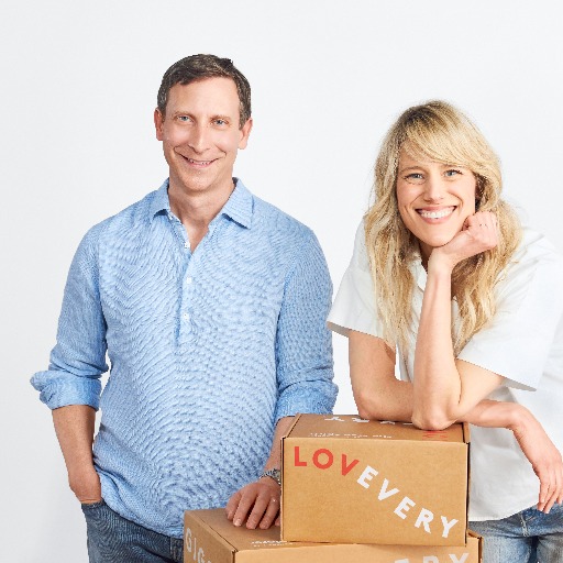 Jessica Rolph and Rod Morris Lovevery's CEO