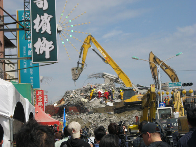Tainan Earthquake Damage