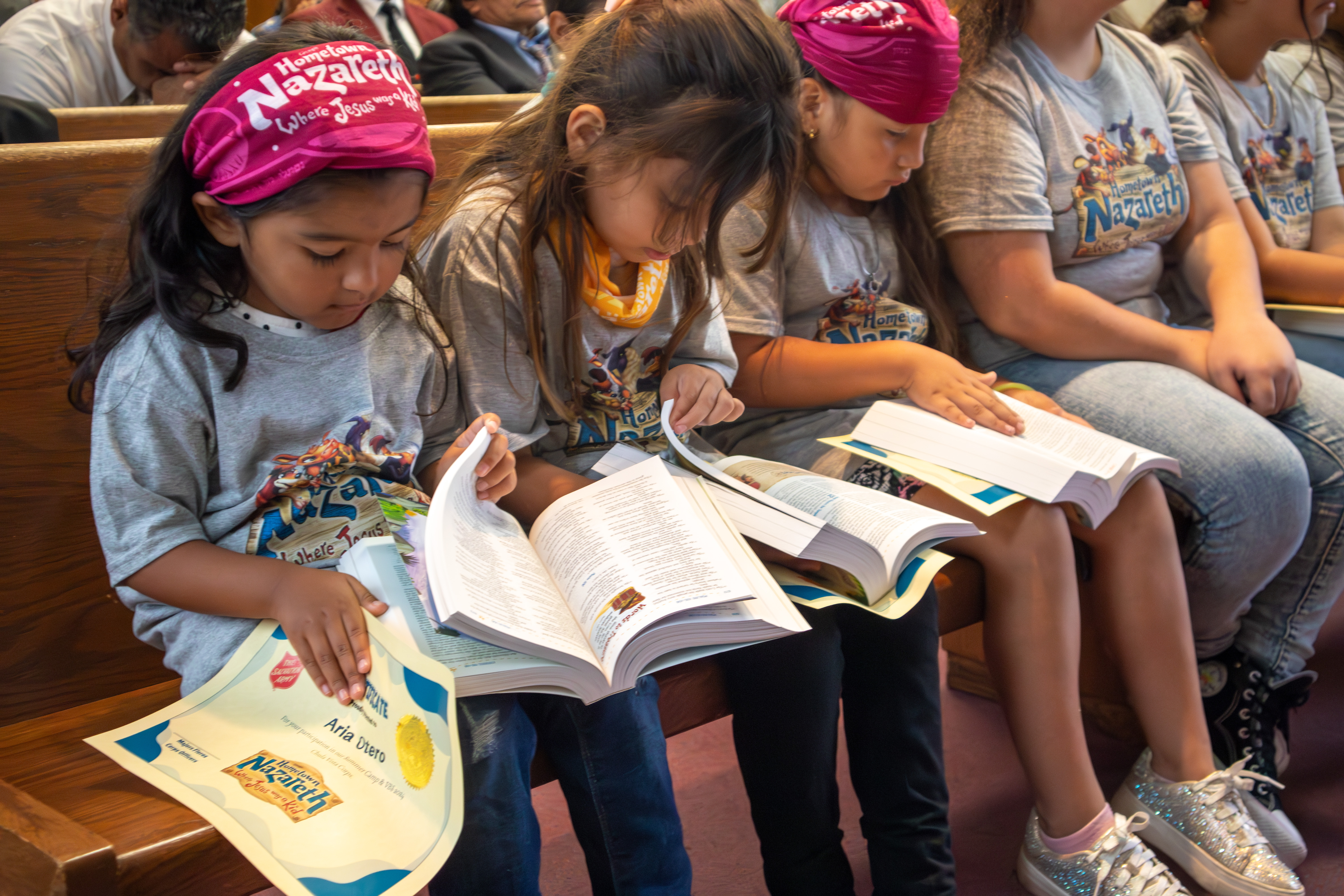 Seniors enjoying meals