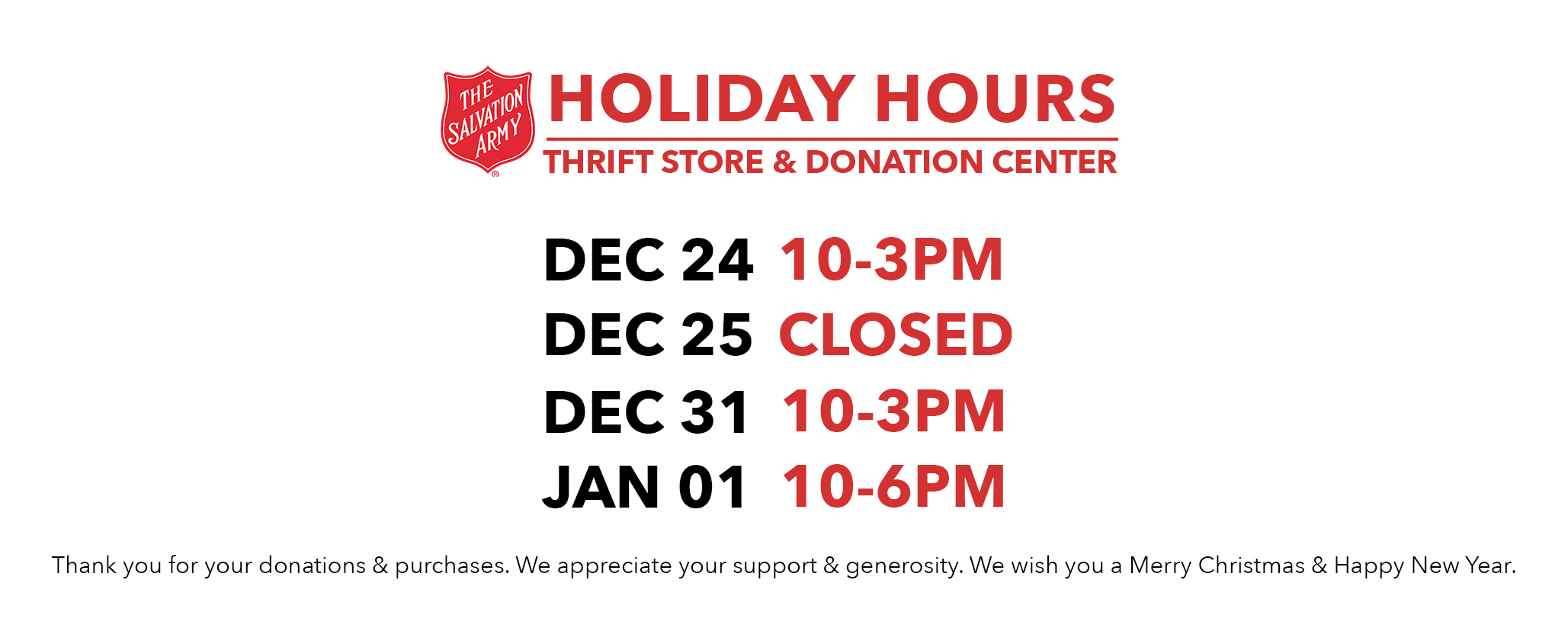 The Salvation Army Family Thrift Stores Adult Rehabilitation Centers