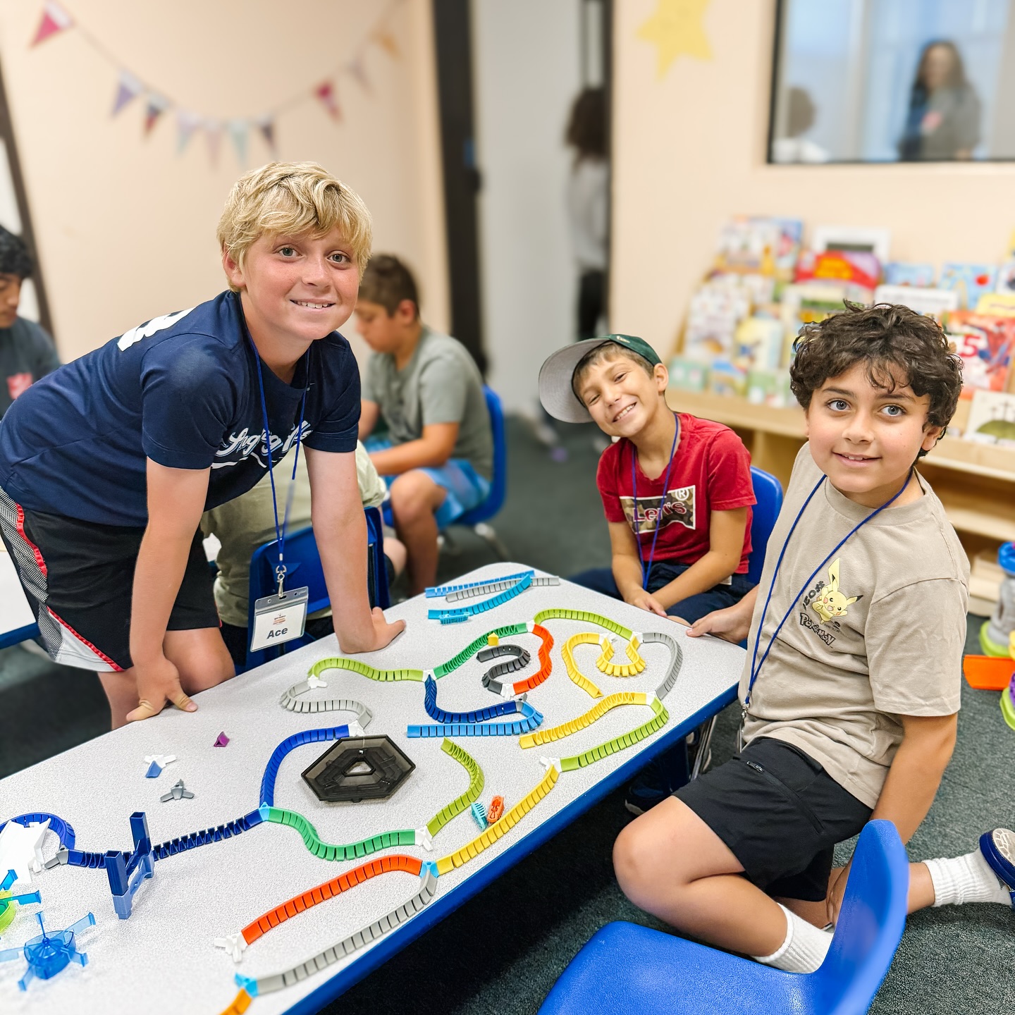 Seniors enjoying meals