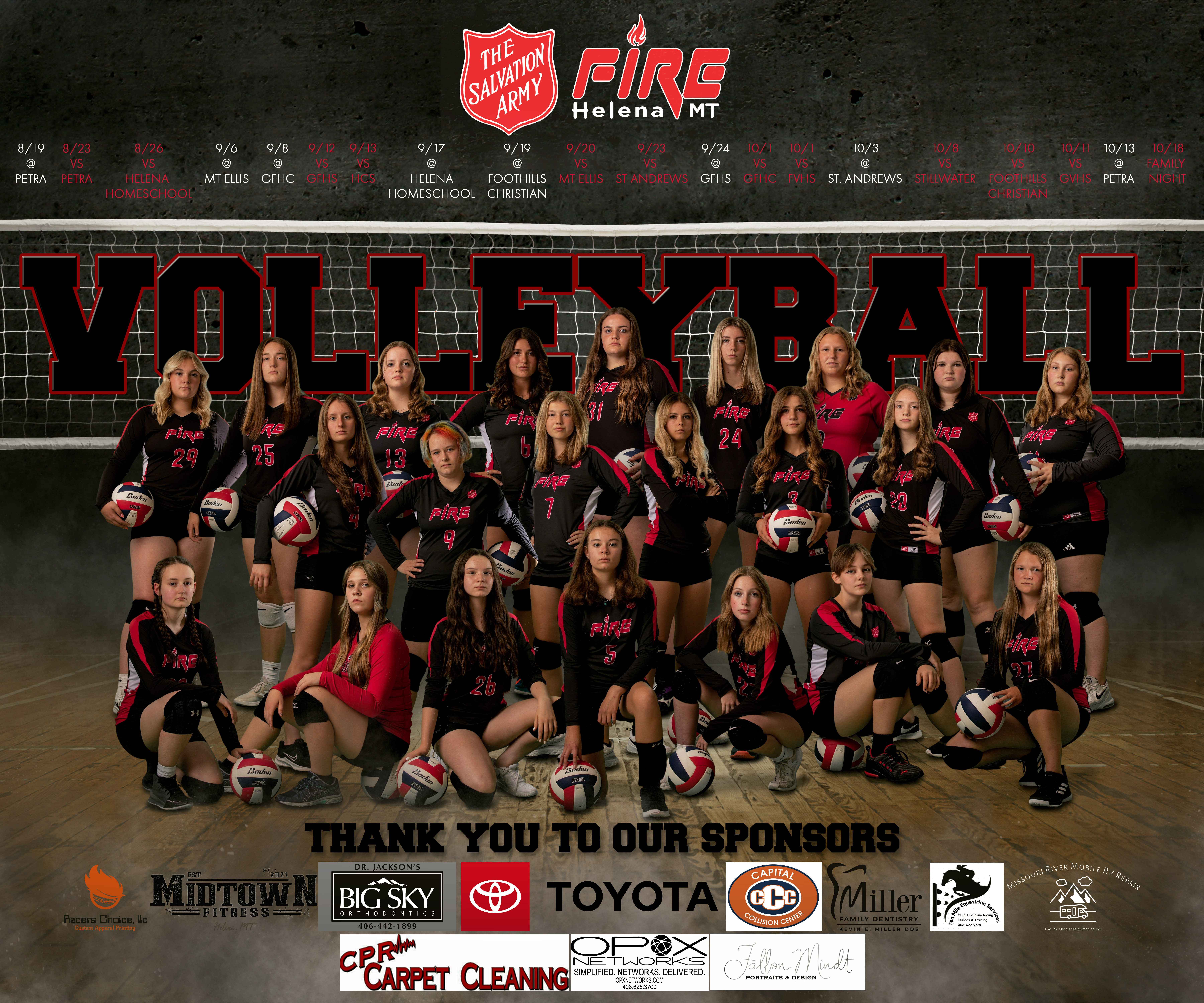 FIRE Athletics - Helena Corps