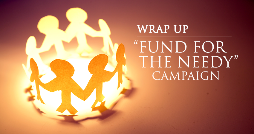 2015 Fund For The Needy Update