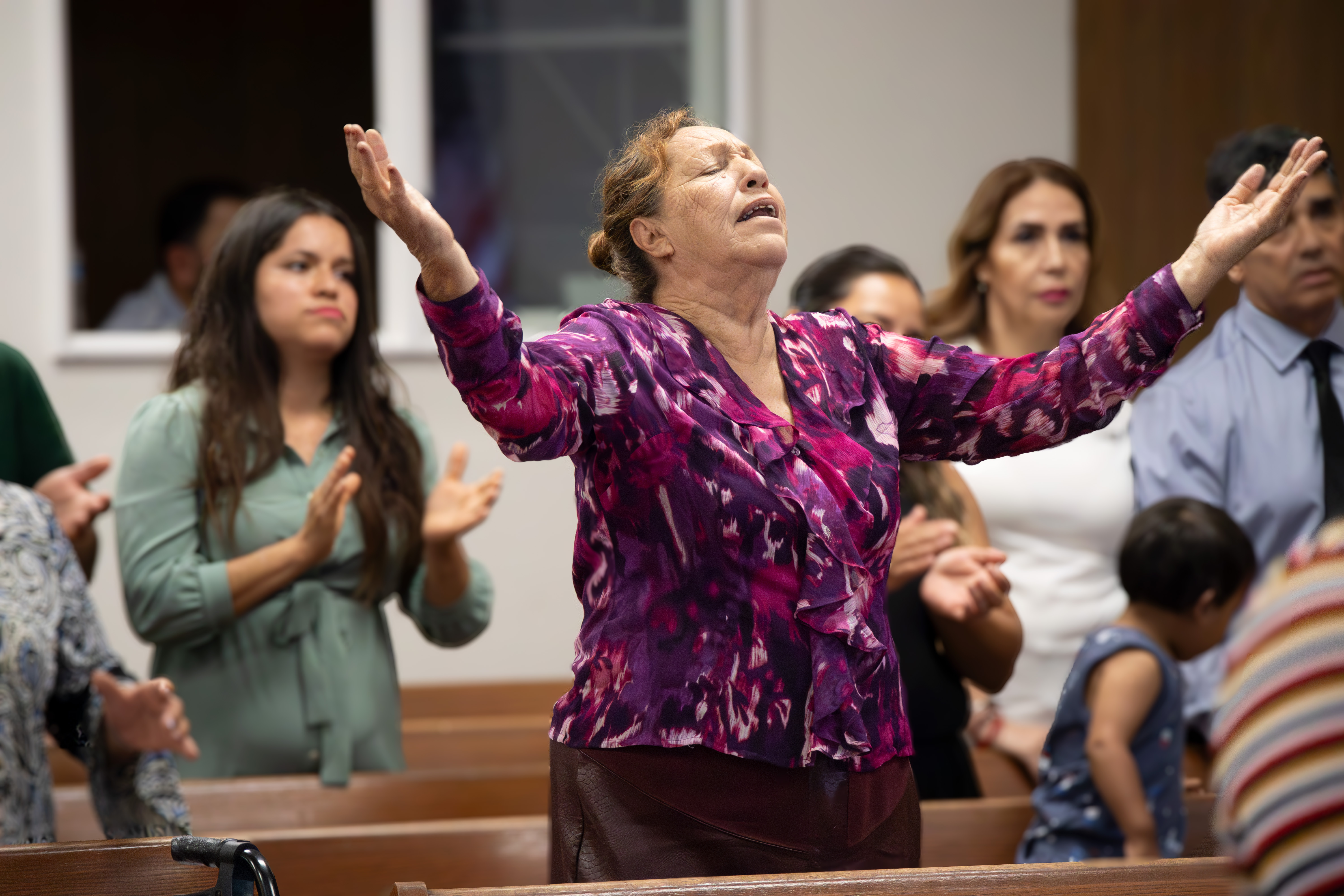 Seniors enjoying meals